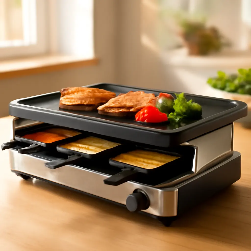 Guide d'achat : appareil à raclette idéal pour 8 personnes