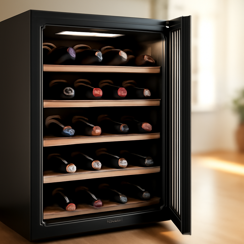 Guide d'achat pour votre cave à vin parfaite – Utilisation au jardin (IA)
