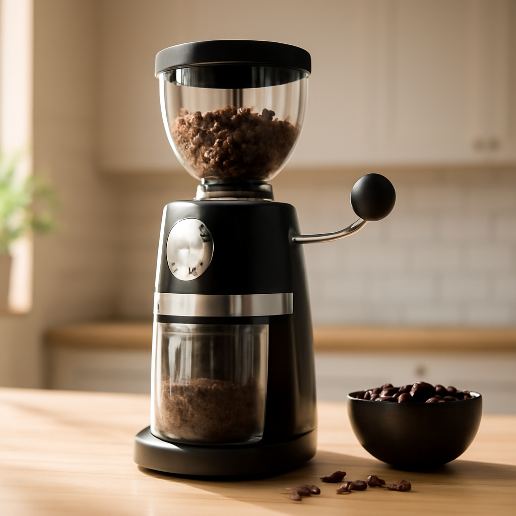 Guide d'achat : Le meilleur moulin à café pour ton café parfait – Utilisation au jardin (IA)